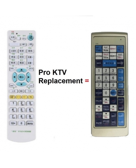 Pro Ktv KV-211MK2 KTV Remote Control