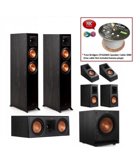 Klipsch RP-5000F 7.1 Speaker Package