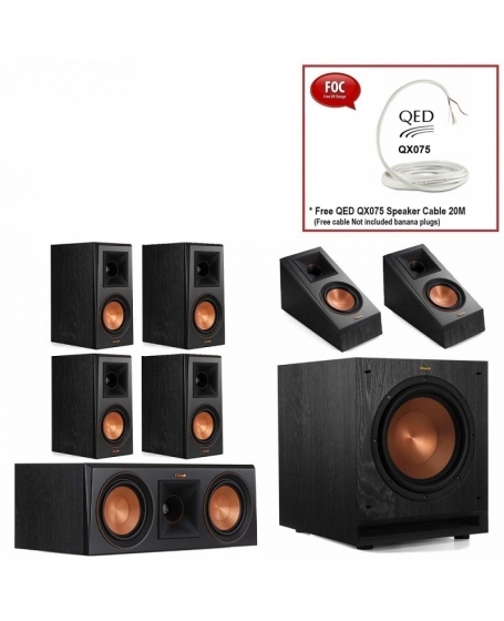 Klipsch RP-500M 7.1 Speaker Package
