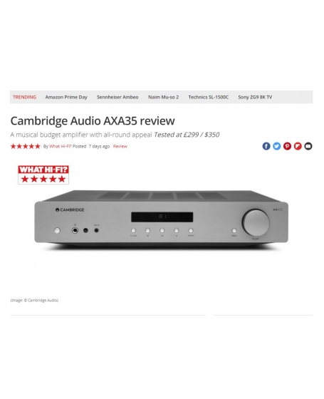 Cambridge Audio AXA35 Integrated Amplifier