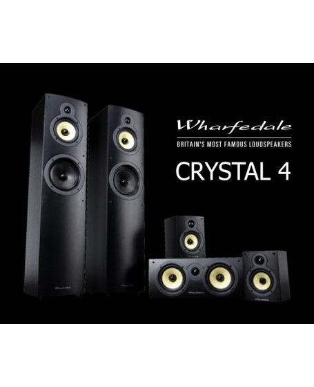 Wharfedale Crystal 4 5.0 Speaker Package