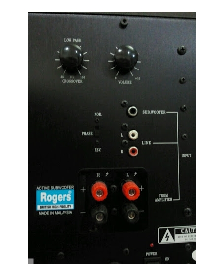 Rogers RS108 10” Powered Subwoofer ( PL )