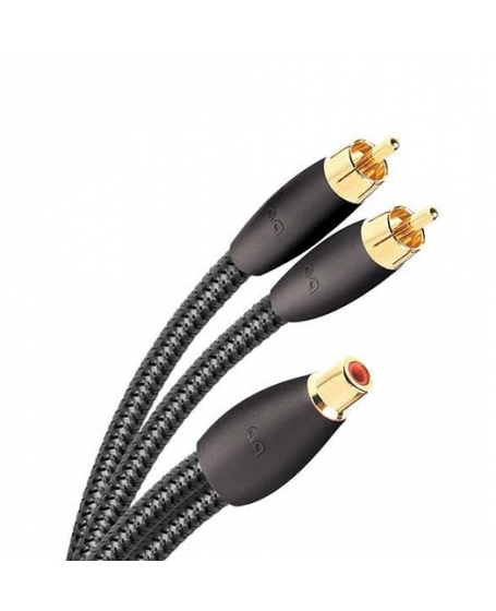 Audioquest FLX-X RCA Splitters (Female to 2 Male)