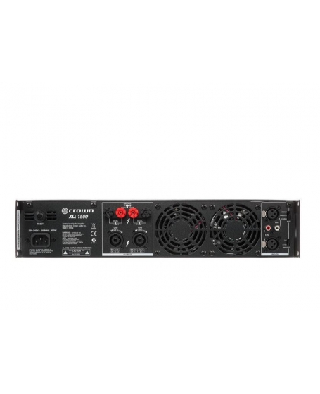Crown XLi1500 Power Amplifier (DU)