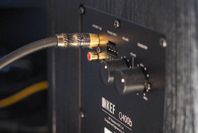 kef q400b subwoofer
