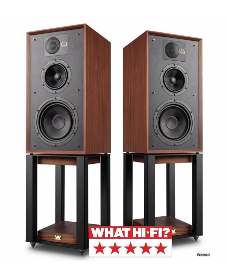 Wharfedale Linton 85th Anniversary Heritage Loudspeaker With Stands