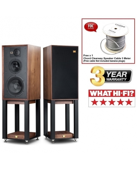 Wharfedale Linton 85th Anniversary Heritage Loudspeaker With Stands