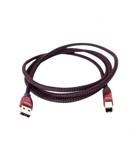 Audioquest Cinnamon A Plug To B Plug USB 2.0 Cable 1.5m