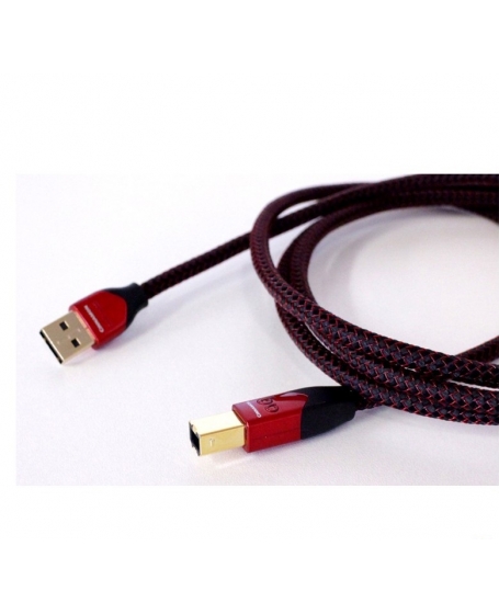 Audioquest Cinnamon A Plug To B Plug USB 2.0 Cable 1.5m