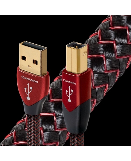 Audioquest Cinnamon A Plug To B Plug USB 2.0 Cable 1.5m