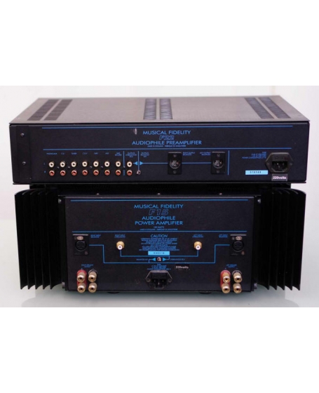 Musical Fidelity F22 Pre Amplifier + Musical Fidelity F15 Power Amplifier Made in England ( PL )