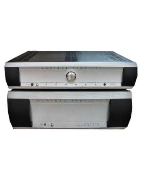 Musical Fidelity F22 Pre Amplifier + Musical Fidelity F15 Power Amplifier Made in England ( PL ) - R