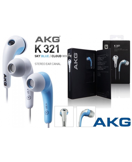 AKG K321 Skyblue Headphones(In-Ear)