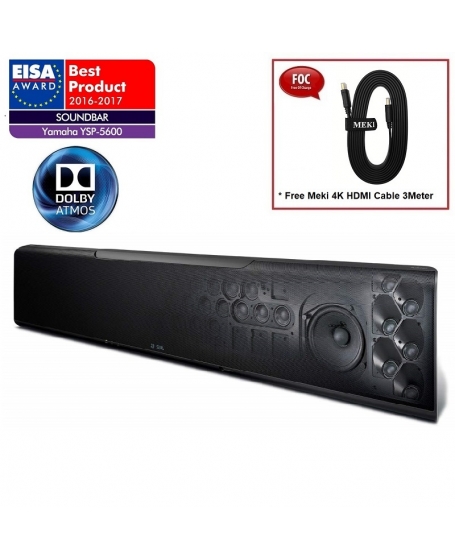 Yamaha YSP-5600 Sound Bar With Dolby Atmos and DTS:X