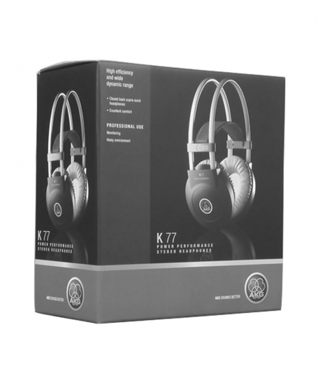 AKG K77 Power Performance Stereo Headphones