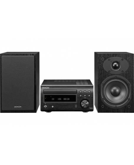 Denon D-M41 HiFi System with CD, Bluetooth FM with Denon SC-M41 Speakers