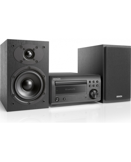 Denon D-M41 HiFi System with CD, Bluetooth FM with Denon SC-M41 Speakers TOOS