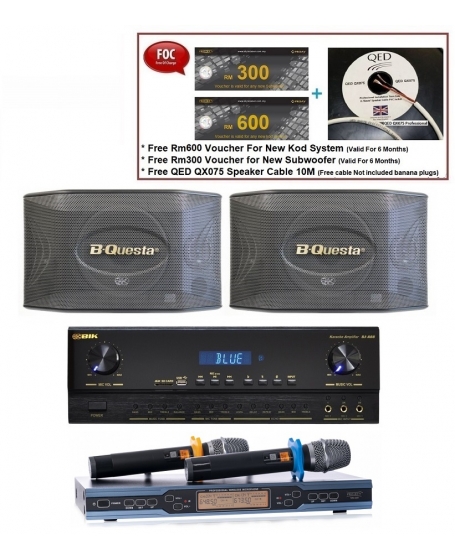 BIK BJ-A88 + BIK BQ-S63 Karaoke Package