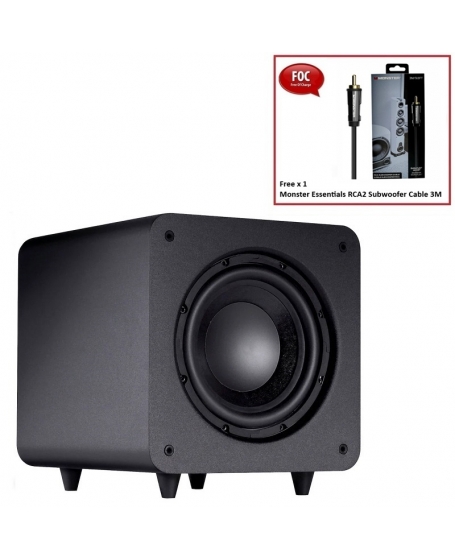 Polk Audio PSW 111 8-Inch 300 Watt Compact Powered Subwoofer