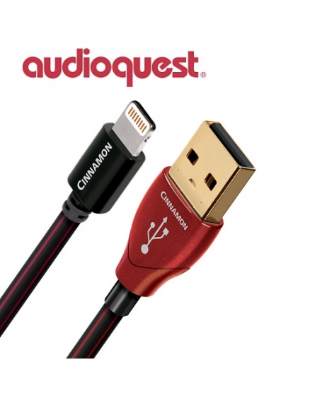 Audioquest Cinnamon A To Lightning USB 2.0 Cable 1.5m