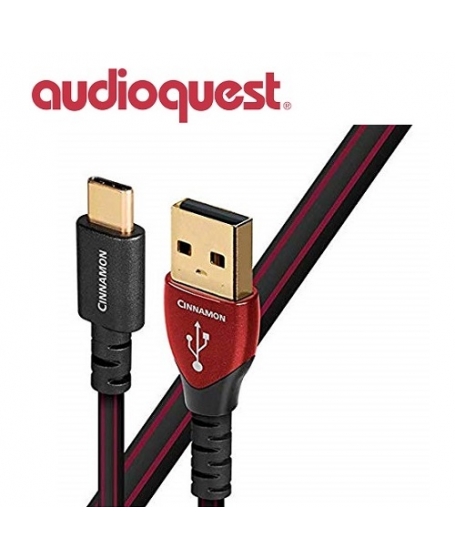 AudioQuest Cinnamon C Plug To A Plug USB 2.0 Cable 1.5m