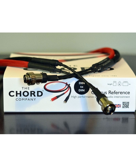 Chord Chorus Reference 5 pin Din To 5 Pin Din Interconnect Cable Made In England