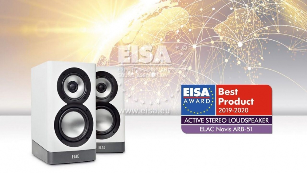 Elac Navis Arb Powered Bookshelf Speaker