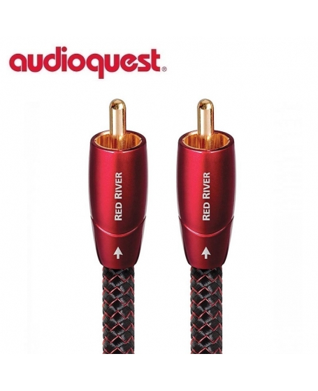 Audioquest Red River RCA To RCA Interconnect 1.5meter