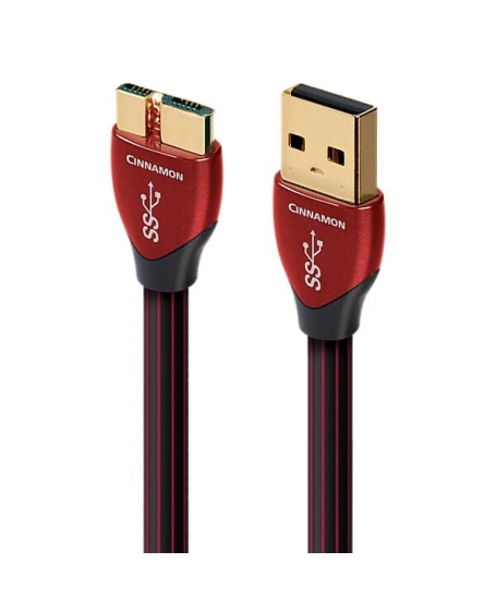 AudioQuest Cinnamon A Plug To Micro Plug USB 3.0 Cable 1.5m