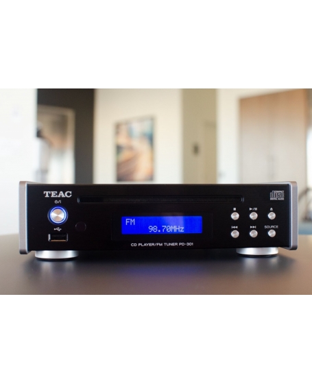 TEAC PD-301-X CD Player/FM Tuner With USB