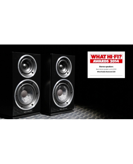 Wharfedale Diamond 220 Bookshelf Speaker