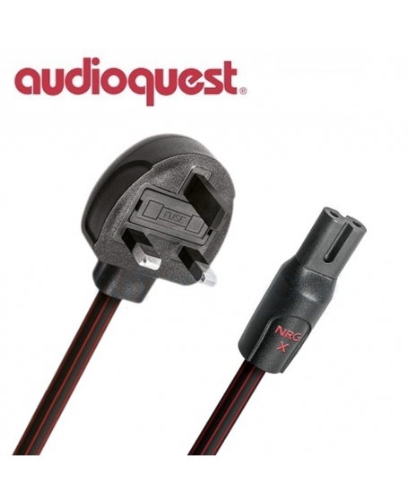 Audioquest NRG-X2 UK to C7 Power Cable 2Meter TOOS