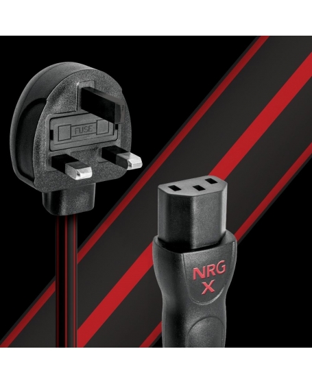 Audioquest NRG-X3 UK to C13 Power Cable 2Meter