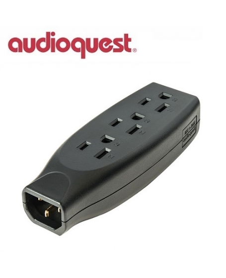 Audioquest Adaptor IEC To 3 US Power Strip