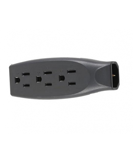 Audioquest Adaptor IEC To 3 US Power Strip