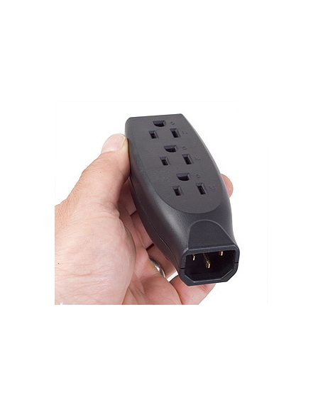 Audioquest Adaptor IEC To 3 US Power Strip