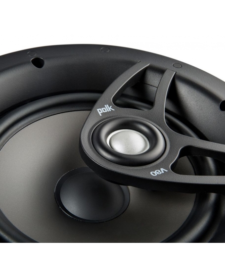 Polk Audio V80 High Performance Vanishing Atmos Ceiling Speaker - Each ( DU )