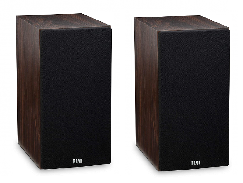 ELAC Debut 2.0 B6.2 Bookshelf Speaker (Walnut)