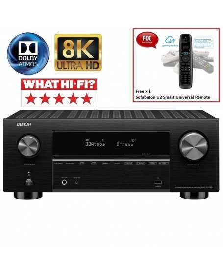 Denon AVC-X3700H 9.2Ch 8K Atmos Network AV Receiver