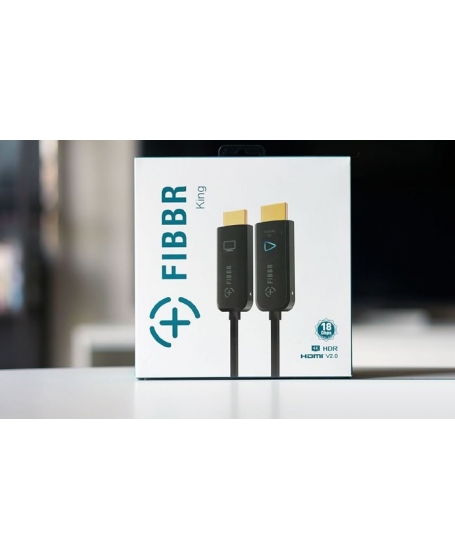 Fibbr King Fiber Optic 4K HDMI V2.0 Cable 12M