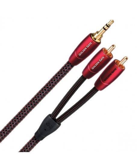 Audioquest Golden Gate 3.5mm to RCA Interconnects 1.5Meter