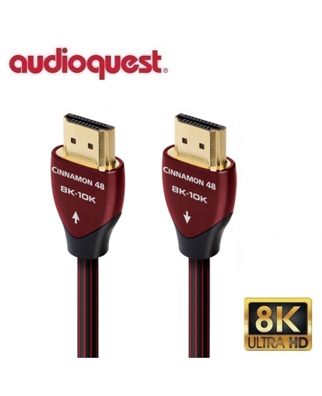 Audioquest Cinnamon 48 8K HDMI Cable (2.0/ 3.0/ 5.0m)