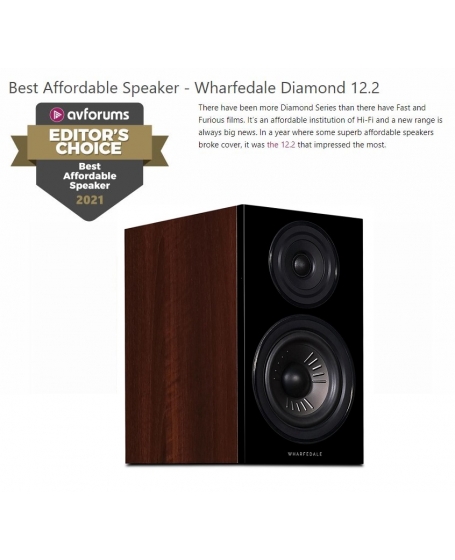 Wharfedale Diamond 12.2 Bookshelf Speaker