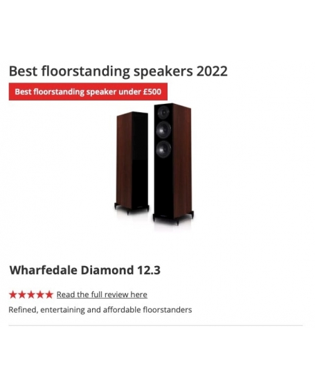 Wharfedale Diamond 12.3 Floorstanding Speaker