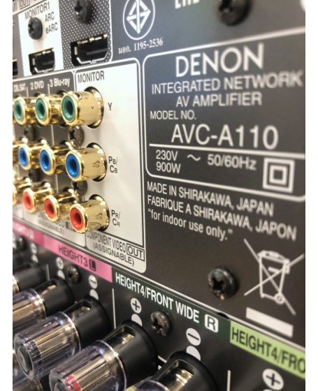 Denon AVC-A110 110th Anniversary Edition AV Receiver Made In Japan