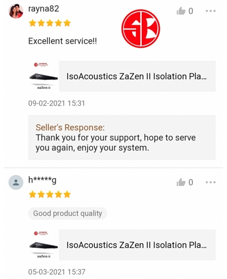 IsoAcoustics ZaZen II Isolation Platform