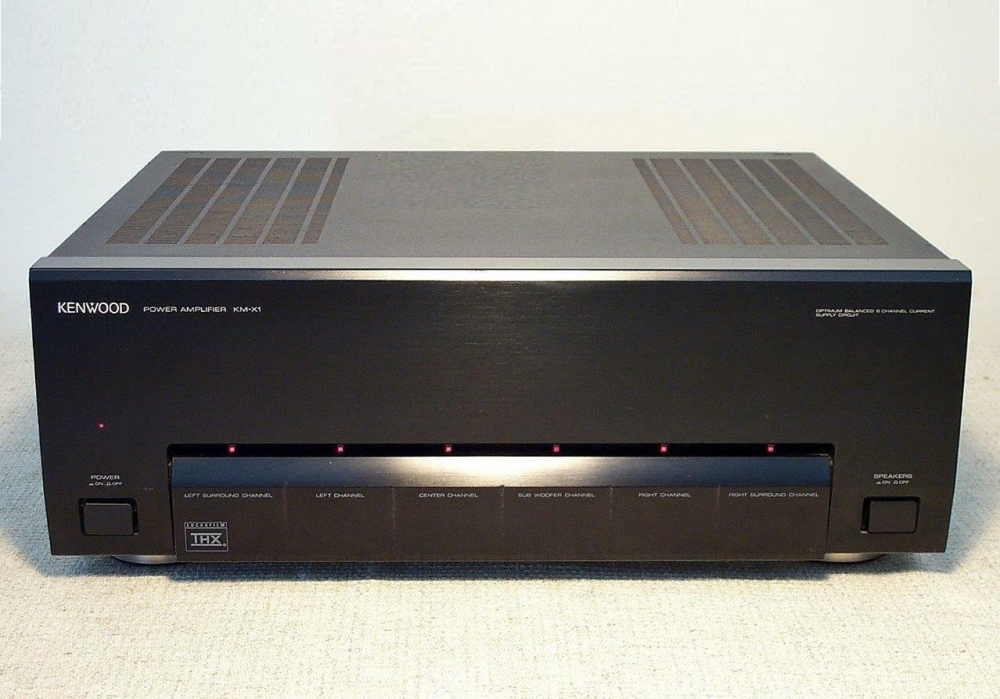 Kenwood KMX1 THX 6Ch Power Amplifier Made In Japan ( PL )
