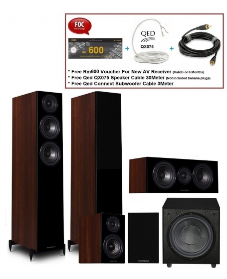 Wharfedale Diamond 12.3 5.1 Speaker Package