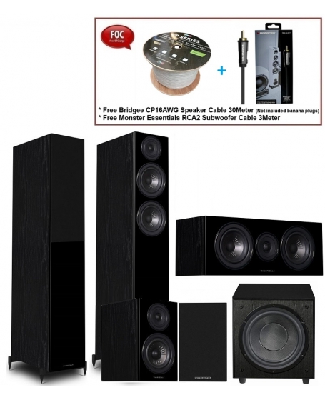 Wharfedale Diamond 12.4 5.1 Speaker Package