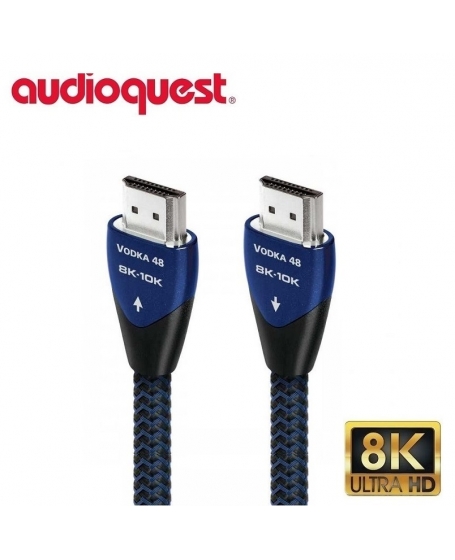 AudioQuest Vodka 48 8K HDMI Cable 2 Meter